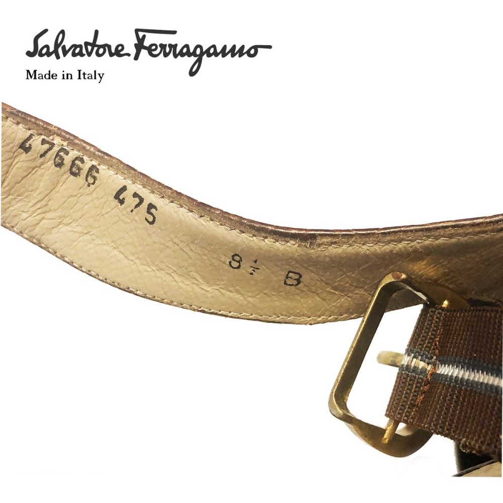 Ferragamo Women's open toe brown shoes - Picture 9 of 9